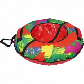 Тюбинг диаметром 85 см, дизайн - Краски (Ника, ТБ2К-85 КРАСКИsim)